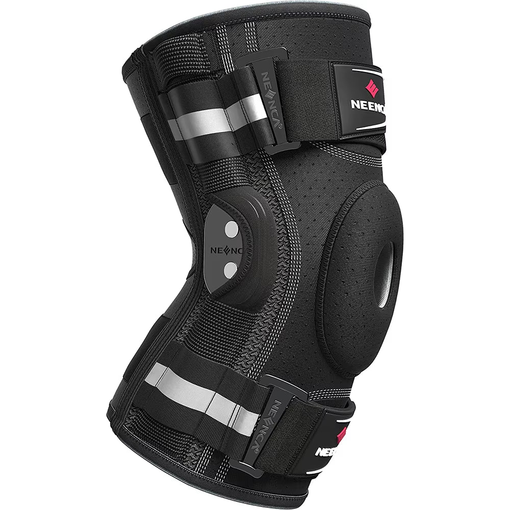 Hinged Knee Brace for Knee Pain Knee Support with Side Stabilizers Joint Pain Relief Arthritis Meniscus Tear ACL PCL