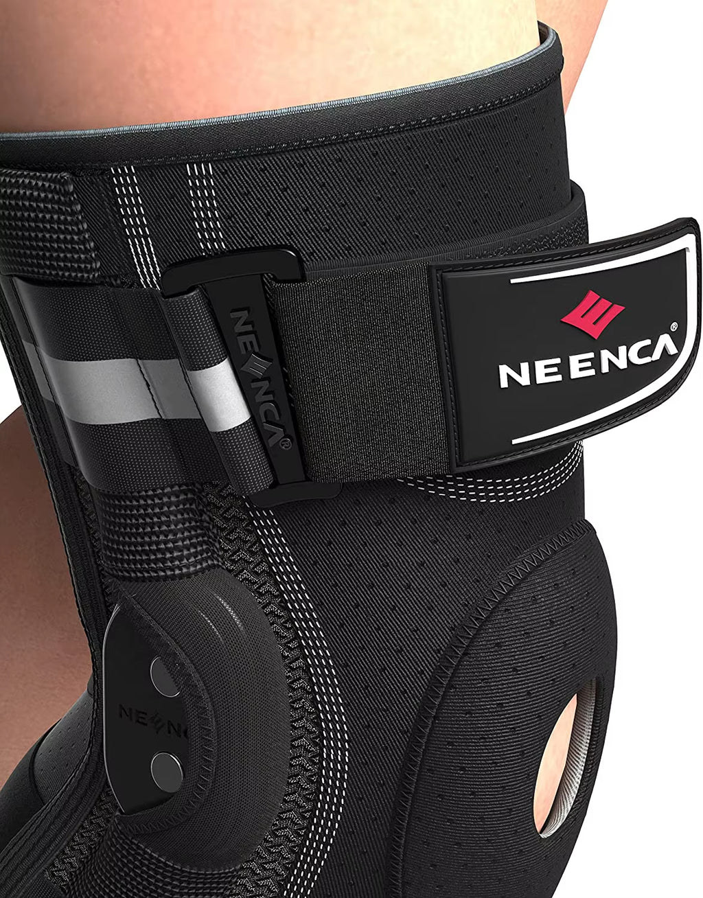 Hinged Knee Brace for Knee Pain Knee Support with Side Stabilizers Joint Pain Relief Arthritis Meniscus Tear ACL PCL