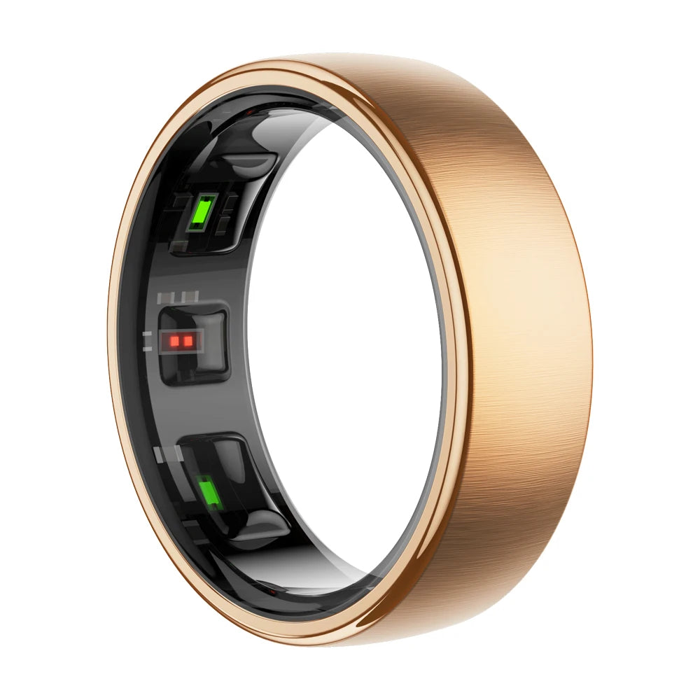 R10 Smart Ring with Charging Dock Men Women Health Sleep Heart Rate Monitoring IP68 & 5ATM Waterproof Multi-Sport Mode